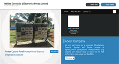 Desktop Screenshot of electricalzone.in